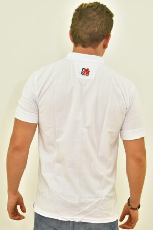 Polo Piqué Camisero Blanco | Manga Corta | Tejido 30/1