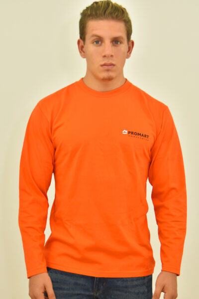 Polo Jersey Naranja | Tejido 30/1 | Manga Larga