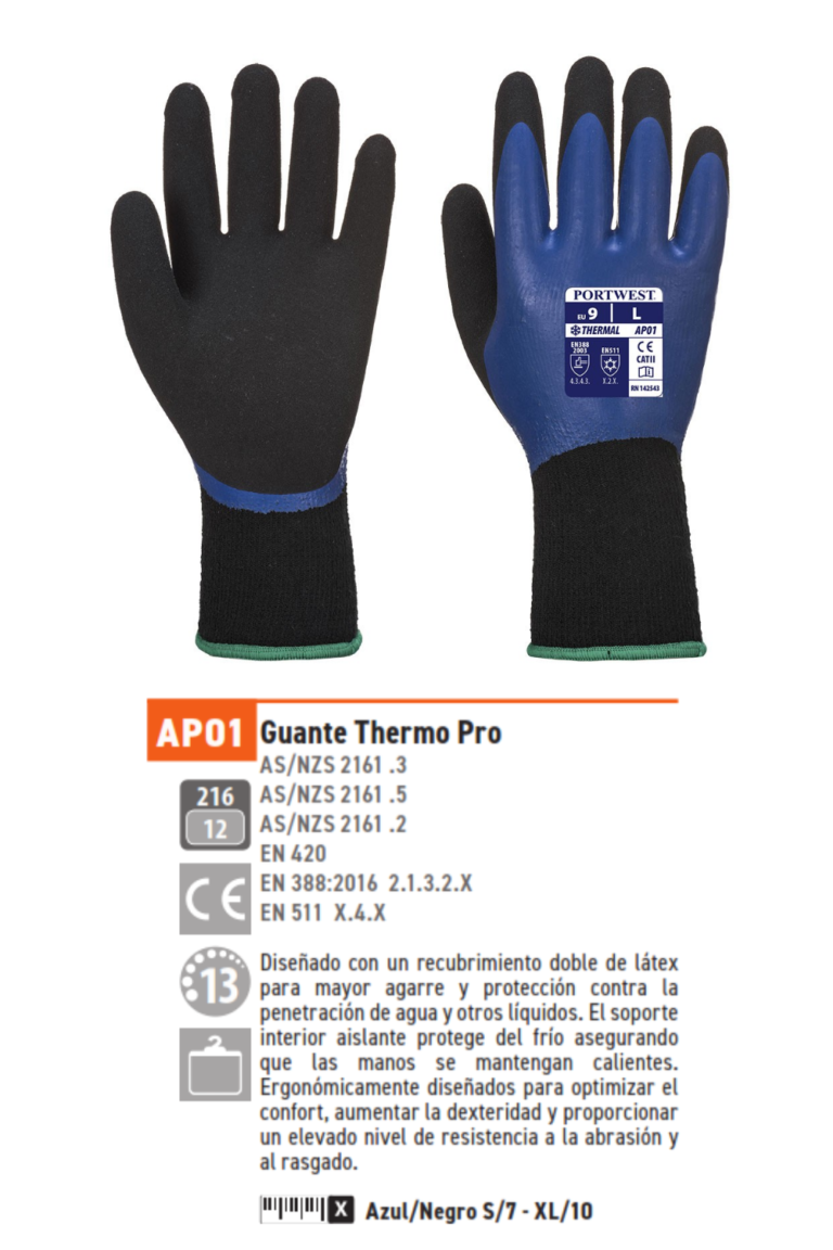 Guantes Thermo Pro – AP01