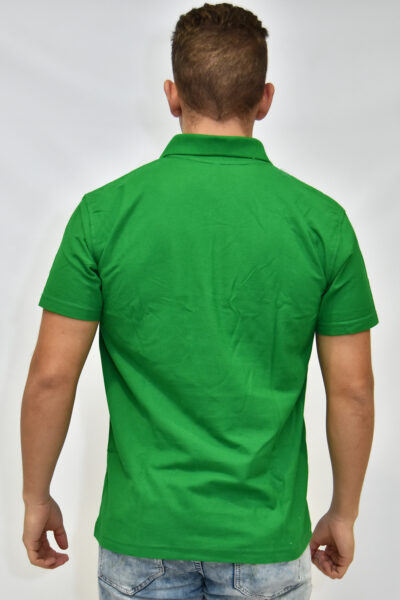 Polo Verde en Piqué 30/1 y 24/1 | Estilo Camisero | Logotipo Exclusivo