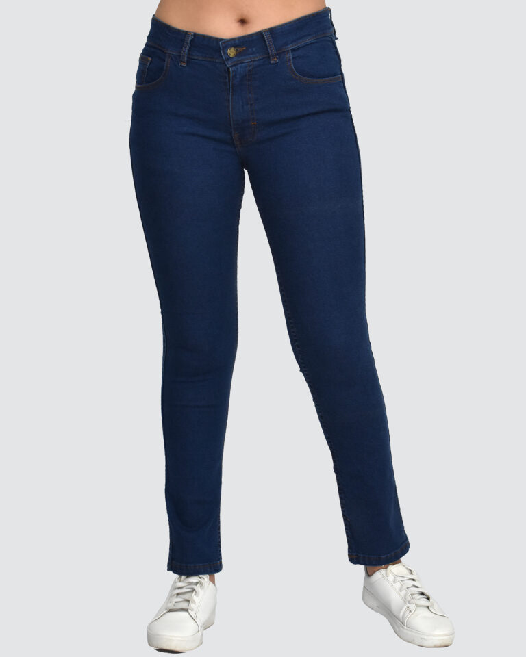Pantalón Jeans Strech en Azul Marino