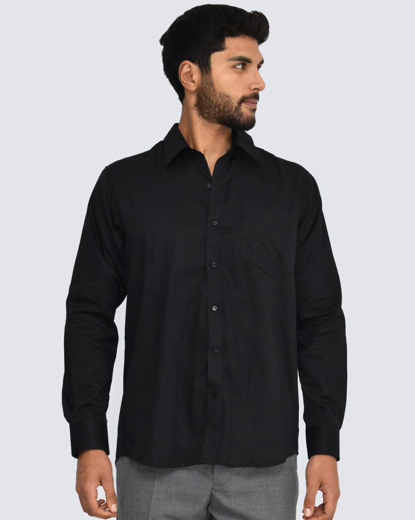Camisa de Vestir en Dril Sarga